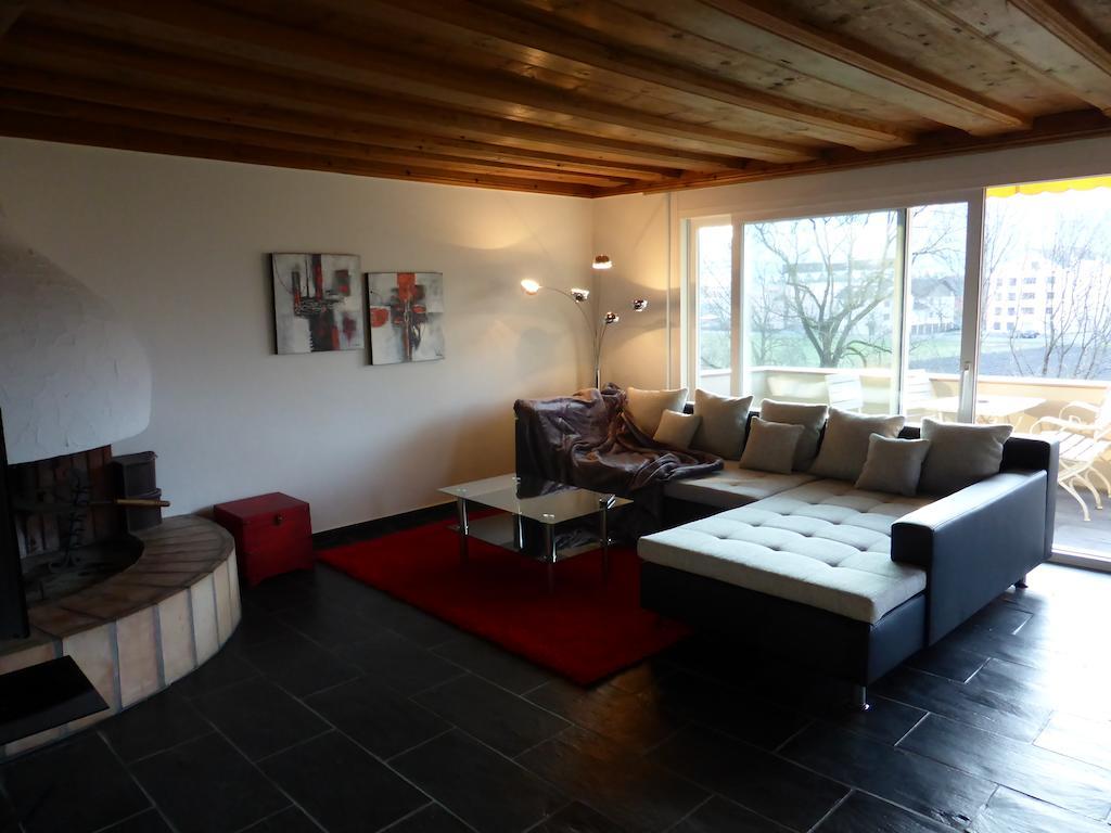 Penthouse Apartment In Vaduz تريسنبيرج الغرفة الصورة